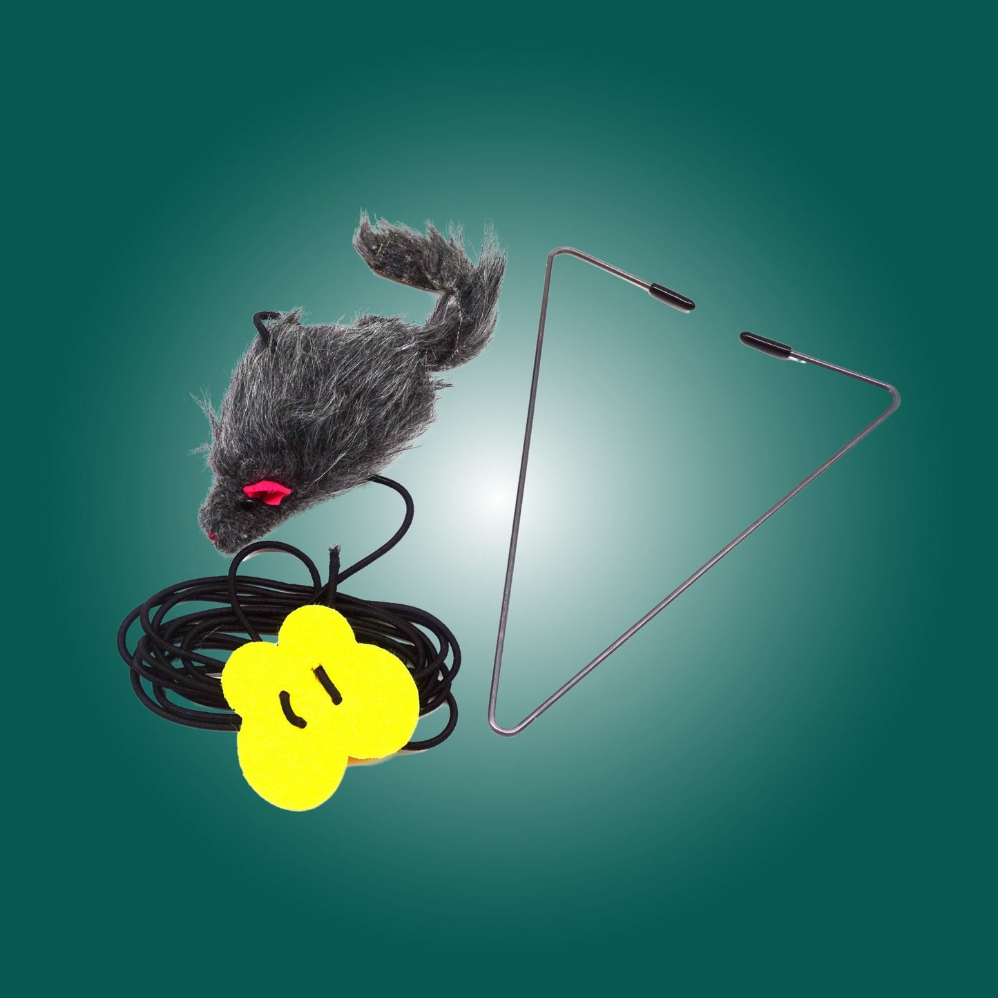 Mouse/cat toy for door frames